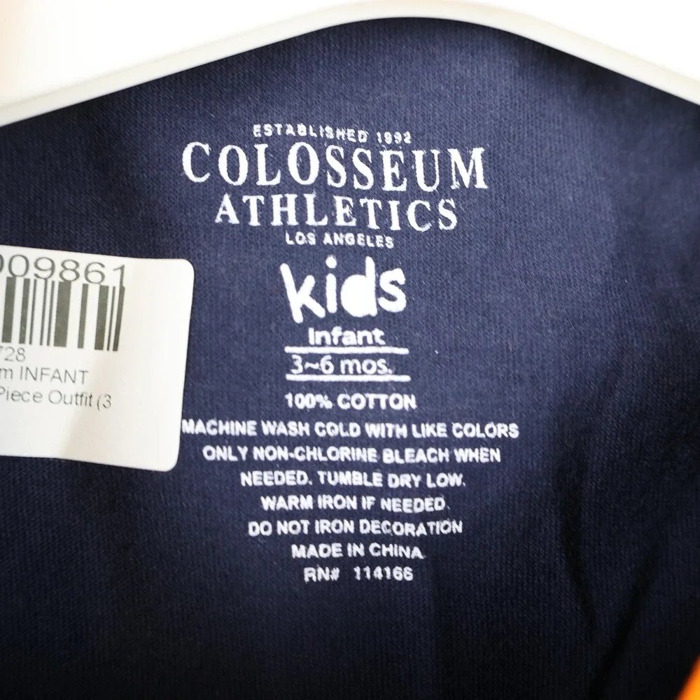 Auburn Tigers Bodysuit Infant One Piece 3-6M NCAA Football Kids Outfit Baby Gift